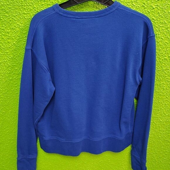 Calvin Klein Blue Crewneck Sweatshirt - Picture 3 of 3